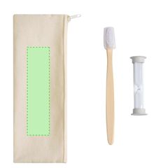 Set cepillo de dientes y reloj de arena | Area 2 | 30 x 120