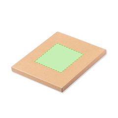 Set Bloc Notas y Bolígrafo Cuero Reciclado | Caja de presentación | 100 x 120
