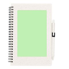 Set Libreta Eco y Bolígrafo | En la portada | 100 x 160