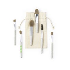 Set 6 Brochas Maquillaje Eco | Objeto 2 | 30 x 4