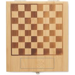 Set de vino con tablero de ajedrez | BOX TOP | 80 x 25