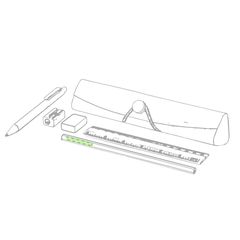 Set Escritura Eco en Estuche de Madera | En el lápiz cara A | 50 x 5