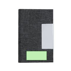 Set elegante en RPET negro bitono | Area 11 | 60 x 20