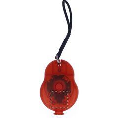 Set de 2 luces reflectantes blanca y roja | FRONT RED LIGHT | 15 x 15