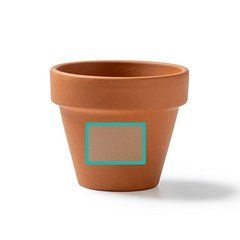 Set de 2 maceteros con semillas perejil y albahaca UE | ZONA2 | 25 x 17