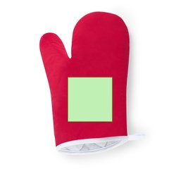 Set de 2 piezas para la cocina con agarrador y manopla | Zona frontal, parte inferior | 80 x 80