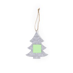 Set 3 Adornos Navideños de Fieltro | Arbol cara 1 | 30 x 30