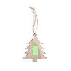 Set 3 Adornos Navideños Madera | Reno cara 1 | 40 x 10