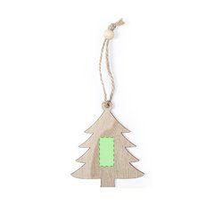 Set 3 Adornos Navideños Madera | Reno cara 2 | 40 x 10