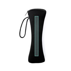 Set de 3 cubiertos en acero inox. con funda neopreno | ZONA2 | 100 x 20