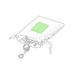 Set de 4 juegos de habilidad en acero inox | Bolsa de tela de presentación | 40 x 40