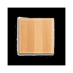 Set 4 Posavasos de Bambú | Superior | 95 x 95