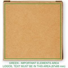 Set de 4 rotuladores fluorescentes | Trasero | 71 x 70