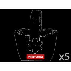 Set de 5 bolsitos con toalla | Zona 1 | 55 x 15