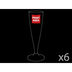 Set de 6 copas reutilizables 75 ml | Zona 1 | 30 x 30