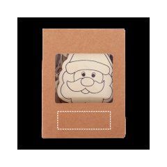 Set de adornos para Colorear Navideños | Delantera | 60 x 20