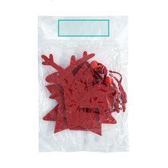 Set de adornos navideños de fieltro | ZONA1 | 60 x 25