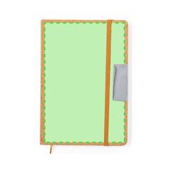 Set bloc notas bolígrafo y usb corcho | En la portada | 125 x 160