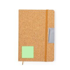 Set bloc notas bolígrafo y usb corcho | En la portada | 130 x 190