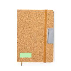 Set bloc notas bolígrafo y usb corcho | En la portada | 140 x 210