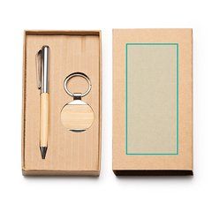 Set de bolígrafo y llavero | ESTAMPACION_UNICA | 130 x 60