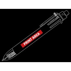 Set de bolígrafos escritura de 6 colores | Zona 1 | 45 x 7