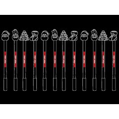 Set Bolígrafos Navideños 12 uds | Zona 1 | 45 x 4