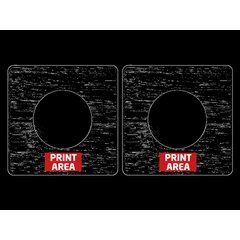 Set de Café con Doble Pared para 2 | 2 posavasos (Dos Caras Iguales) | 30 x 15