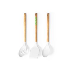 Set de Cocina 3 Piezas | Mango utensilio 2 cara A | 60 x 7