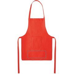 Set de cocina infantil con delantal y gorro en RPET | FRONT BELOW POCKET | 250 x 100