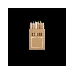 Set para Colorear con 6 Lápices | Delantera | 55 x 50