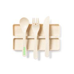 Set Cubiertos PP Libre de BPA | En el mango de una cuchara | 30 x 6
