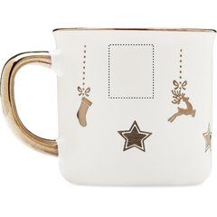 Set Desayuno Navideño de Cerámica 4pzs | Lateral Izquierdo | 25 x 30