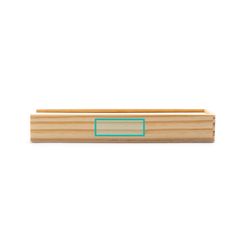 Set ecológico de 2 juegos con baraja y dominó | ZONA3 | 60 x 20