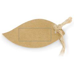 Set de escritura en bolsa de yute | LEAF SIDE 2 | 30 x 12