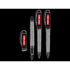 Set de Escritura Elegante | En el Capuchón | 30 x 7