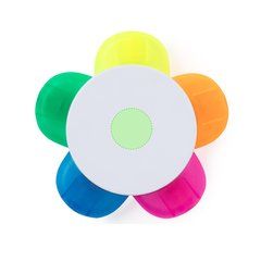 Set Flor Marcadores 5 Colores | Area 1