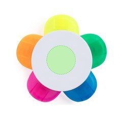 Set Flor Marcadores 5 Colores | Area 4