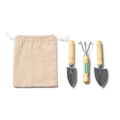 Set de jardinería con mango de bambú | ZONA3 | 30 x 6
