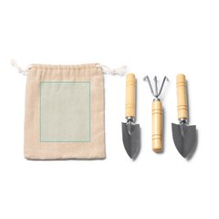 Set de jardinería con mango de bambú | ZONA4 | 100 x 120