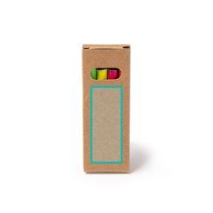 Set de lápices flúor con madera negra | ZONA1 | 20 x 50