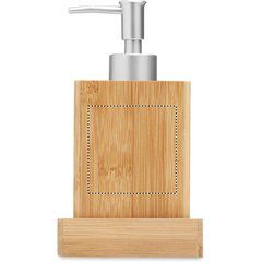 Set para Lavabo Baño 3 Piezas Bambú | DISPENSER SIDE 2 | 60 x 60