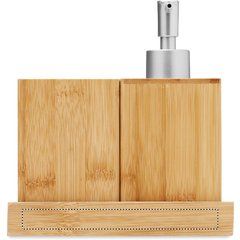 Set para Lavabo Baño 3 Piezas Bambú | TRAY | 149 x 15