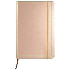 Set de libreta y bolígrafo color rosa | Libreta frontal | 130 x 200