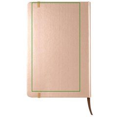 Set de libreta y bolígrafo color rosa | Libreta trasera | 120 x 205