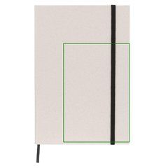 Set de libreta con lapiz infinito y botella sublimable | Libreta frontal | 100 x 150