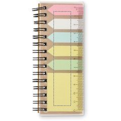 Set de notas adhesivas con marcapáginas | FRONT DL | 20 x 110