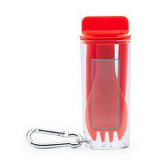 Set de pajita y tenedor en estuche portátil | ZONA2 | 20 x 60