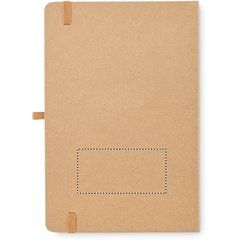 Set papelería reciclado con libreta A5 | Trasero | 80 x 40