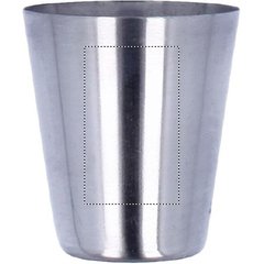 Set Petaca 175ml con 2 vasos de chupito y embudo | CUP1 | 15 x 25